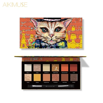 AIKIMUSE 12Color Animal Eyeshadow palete Matte Pearlescent Eye Shadow Powder Makeup 2020New
AIKIMUSE 12Color Animal Eyeshadow palete Matte Pearlescent Eye Shadow Powder Makeup 2020New