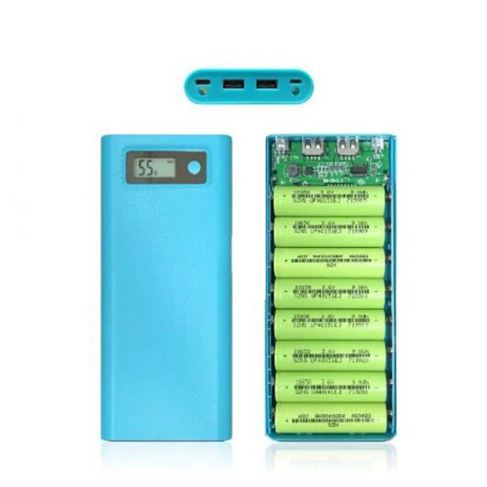 BatteryCharger Box Dual USB Power Bank Support Box DIY Mobile Power Storage Organize LED Digital Display
BatteryCharger Box Dual USB Power Bank Support Box DIY Mobile Power Storage Organize LED Digital Display