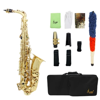 Slade Saxophone Alto Instrument E Fall Saxophone Sax Alto Lacquer Beginner Saxophone with Cleaning Accessories
Slade Saxophone Alto Instrument E Fall Saxophone Sax Alto Lacquer Beginner Saxophone with Cleaning Accessories
