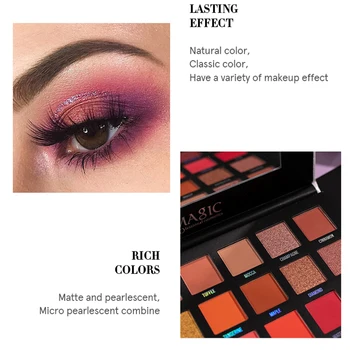 30 Colors Eyeshadow Palette Pigmented Glitter Eye Makeup Shades Matte Long-Lasting Palette
30 Colors Eyeshadow Palette Pigmented Glitter Eye Makeup Shades Matte Long-Lasting Palette