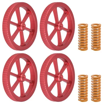 Upgraded 4PCS Aluminum Hand Twist Leveling Nut With 4PCS Hot Bed Die Springs For Ender 3/3 Pro/3 V2 Ender 5/5 Plus/Pro
Upgraded 4PCS Aluminum Hand Twist Leveling Nut With 4PCS Hot Bed Die Springs For Ender 3/3 Pro/3 V2 Ender 5/5 Plus/Pro