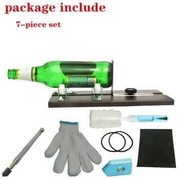 7PCs Glass Bottle Cutter DIY Machine For Cutting Wine Beer Whiskey Alcohol Champagne Craft Gloves Glasses Accessories Tool Kit
7PCs Glass Bottle Cutter DIY Machine For Cutting Wine Beer Whiskey Alcohol Champagne Craft Gloves Glasses Accessories Tool Kit