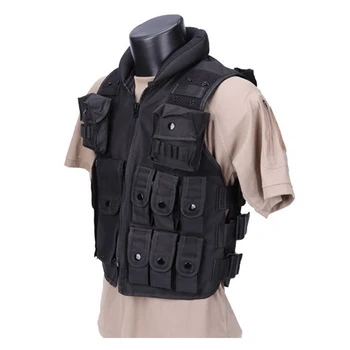 Military Tactical Vest Wargame Body Armor Sports Wear Hunting Vest CS Four Seasons Outdoor Products Equipment Black
Military Tactical Vest Wargame Body Armor Sports Wear Hunting Vest CS Four Seasons Outdoor Products Equipment Black