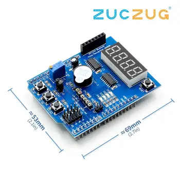 Multifunctional expansion board kit based learning for arduino UNO r3 LENARDO mega 2560 Shield
Multifunctional expansion board kit based learning for arduino UNO r3 LENARDO mega 2560 Shield