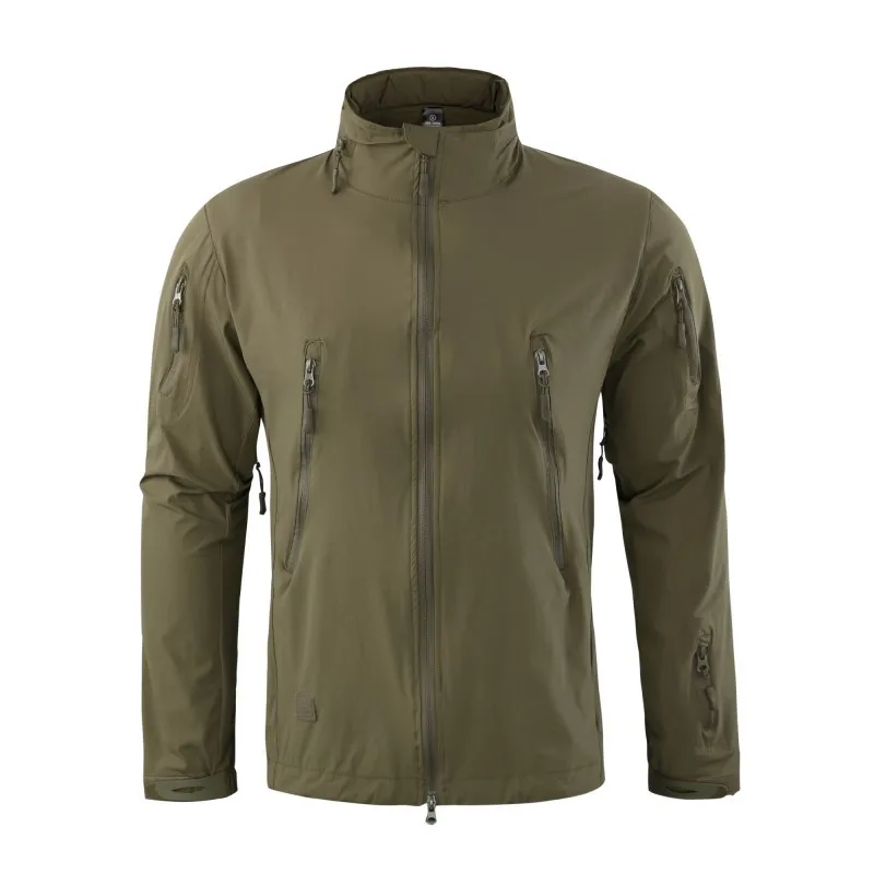 Military Waterproof Softshell Tactical Jacket Men Hooded Windbreakers Raincoat Hiking Camping Hunting Trekking Jacket Man Coat Military Waterproof Softshell Tactical Jacket Men Hooded Windbreakers Raincoat Hiking Camping Hunting Trekking Jacket Man Coat