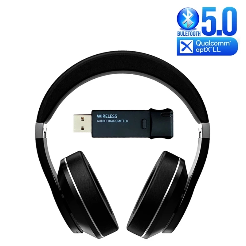 Наушники AptX с низкой задержкой/LL Bluetooth 5 0 + USB аудио передатчик Hifi беспроводная
