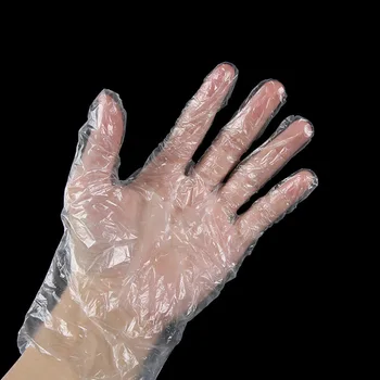 30PCS Disposable Gloves One-off Plastic Gloves Barber Salon Transparent PE Gloves Restaurant BBQ Kitchen Garden Accessories
30PCS Disposable Gloves One-off Plastic Gloves Barber Salon Transparent PE Gloves Restaurant BBQ Kitchen Garden Accessories