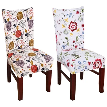 2 Pcs Removable Elastic Stretch Slipcovers Short Dining Room Chair Seat Cover Decor(Back Height: 45-60Cm,Seat Length: 45-55Cm,Se
2 Pcs Removable Elastic Stretch Slipcovers Short Dining Room Chair Seat Cover Decor(Back Height: 45-60Cm,Seat Length: 45-55Cm,Se