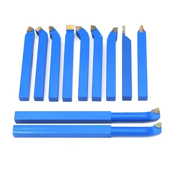 11PCS 8mm Lathe Cutting Tools Carbide Tip Tipped Cutter Bit Turning Tool Power Hand Tools Accessories for CNC Milling Cutters
11PCS 8mm Lathe Cutting Tools Carbide Tip Tipped Cutter Bit Turning Tool Power Hand Tools Accessories for CNC Milling Cutters