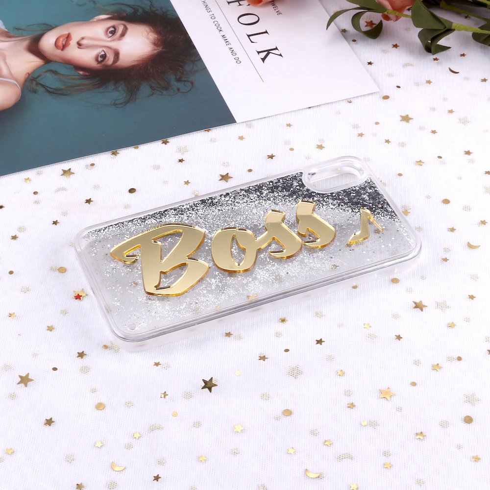 Customized Glitter Phone Case Personalized Name Bling Luxury Crystal Case Cover For iPhone 6 6S 7Plus 8Plus 7 8 XR X XS Max
Customized Glitter Phone Case Personalized Name Bling Luxury Crystal Case Cover For iPhone 6 6S 7Plus 8Plus 7 8 XR X XS Max