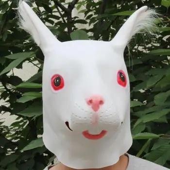 Latex Rabbit Mask Bunny Mask Disguises of Rabbits Face Head Mask Halloween Party Cosplay Animal Mask Masquerade Maska Mascaras
Latex Rabbit Mask Bunny Mask Disguises of Rabbits Face Head Mask Halloween Party Cosplay Animal Mask Masquerade Maska Mascaras