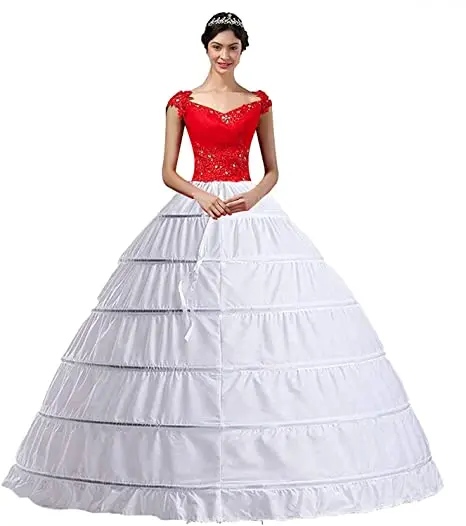 Women Crinoline Hoop Petticoats Skirt Slips Floor Length Underskirt for Ball Gown Wedding Dress
Women Crinoline Hoop Petticoats Skirt Slips Floor Length Underskirt for Ball Gown Wedding Dress