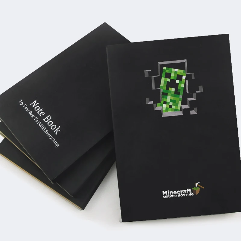 190*130mm Minecraft Notebook Diary Black Paper Notepad Sketch Graffiti book for Drawing Painting School Christmas Gifts for Kids
190*130mm Minecraft Notebook Diary Black Paper Notepad Sketch Graffiti book for Drawing Painting School Christmas Gifts for Kids