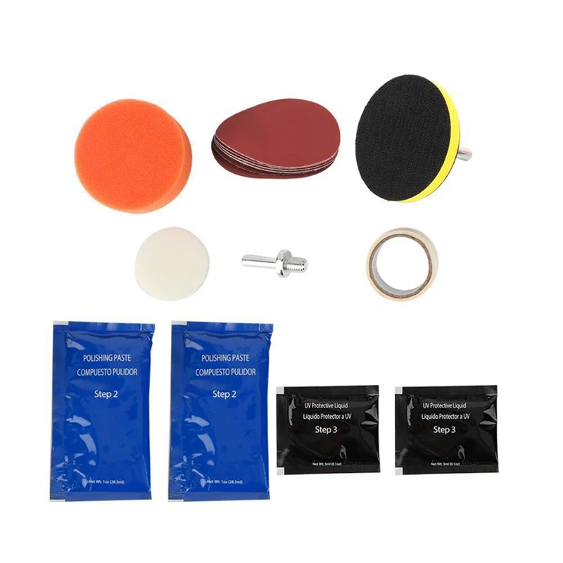 Professional SUV Truck Car Headlight Lens Restoration Repair Kit Polishing Cleaner Tool 
Professional SUV Truck Car Headlight Lens Restoration Repair Kit Polishing Cleaner Tool