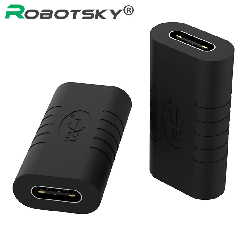 USB Type C Adapter Female to Female Converter Portable USB-C Charge Data Sync Adapter Type-C Extension Cable for Phone Tablet
USB Type C Adapter Female to Female Converter Portable USB-C Charge Data Sync Adapter Type-C Extension Cable for Phone Tablet