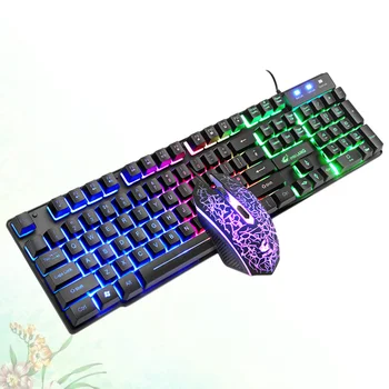 1 Set Keyboard Mouse Wired Ergonomic RGB Gaming Backlit USB Mouse Mouse USB Keyboard
1 Set Keyboard Mouse Wired Ergonomic RGB Gaming Backlit USB Mouse Mouse USB Keyboard