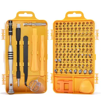 110 in 1 Set Screwdriver Sets Multi-function Computer Repair Tools Essential Tool Digital Mobile Phone Repair Tool Kit
110 in 1 Set Screwdriver Sets Multi-function Computer Repair Tools Essential Tool Digital Mobile Phone Repair Tool Kit