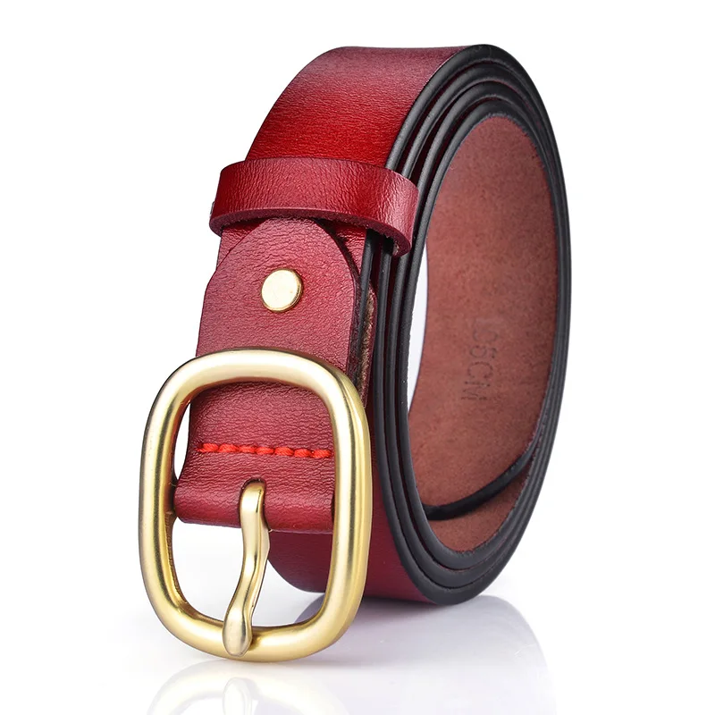 New belt pin buckle ladies genuine leather cowhide retro wild belt Korean decoration fashion casual pants belt
New belt pin buckle ladies genuine leather cowhide retro wild belt Korean decoration fashion casual pants belt