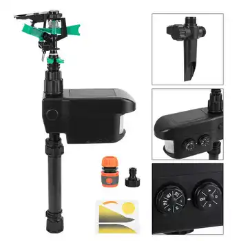 Solar Powered Motion Activated Animal Bird Mouse Repellent Garden Lawn Sprinkler Invading Animal Away from the Garden Tool
Solar Powered Motion Activated Animal Bird Mouse Repellent Garden Lawn Sprinkler Invading Animal Away from the Garden Tool