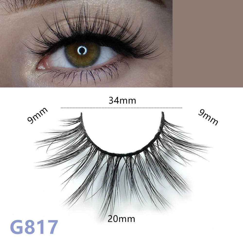 5 Pairs/set Natural Thick Eyelashes 3D False Eyelashes Handmade Comfortable Soft Fake Eyelashes Lashes Extension Big Eye Tools
5 Pairs/set Natural Thick Eyelashes 3D False Eyelashes Handmade Comfortable Soft Fake Eyelashes Lashes Extension Big Eye Tools