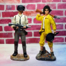 Frango jedi sobrevivência garagem kit modelo 98 k militar modelo decorações e ornamentos anime jogos estatueta batalha royale(China)