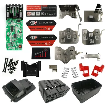 Plastic Battery Housing Case PCB Protection Circuit Board for Milwaukee 18V M18 Li-ion Battery 3Ah/ 6Ah /9Ah Sticker Label
Plastic Battery Housing Case PCB Protection Circuit Board for Milwaukee 18V M18 Li-ion Battery 3Ah/ 6Ah /9Ah Sticker Label