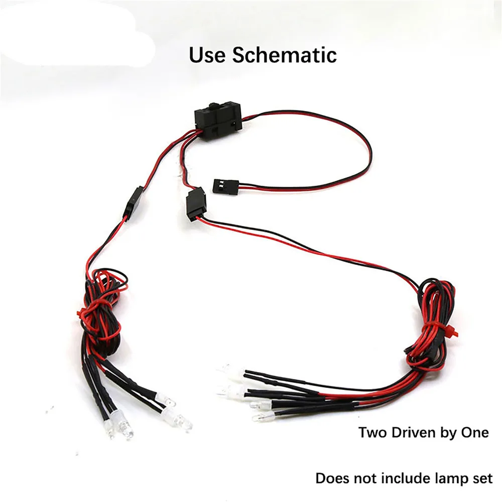 Replacement Y Split Line w/ Switch Channel Extension Cords Cable Light Wire Split Cable for RC Climbing Car Light Group
Replacement Y Split Line w/ Switch Channel Extension Cords Cable Light Wire Split Cable for RC Climbing Car Light Group