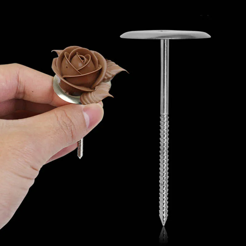 Cake Nail 2pcs Bakeware Cake Tool DIY Sugarcraft Flower Needle Tools Stainless Steel Gadgets Cupcake
Cake Nail 2pcs Bakeware Cake Tool DIY Sugarcraft Flower Needle Tools Stainless Steel Gadgets Cupcake