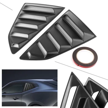 For Chevy 2016 2017 2018 Camaro Matte Black Car Rear Window Louver Air Vents Cover Trim Decoration
For Chevy 2016 2017 2018 Camaro Matte Black Car Rear Window Louver Air Vents Cover Trim Decoration