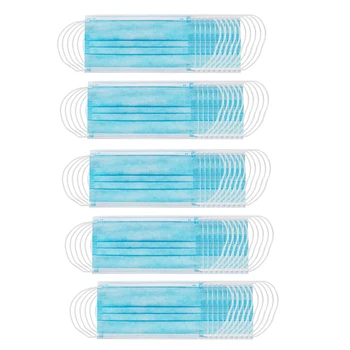 50x 3Layer Disposable Protective Mouth Mask Ear loop Face Masks Protection Cover
50x 3Layer Disposable Protective Mouth Mask Ear loop Face Masks Protection Cover