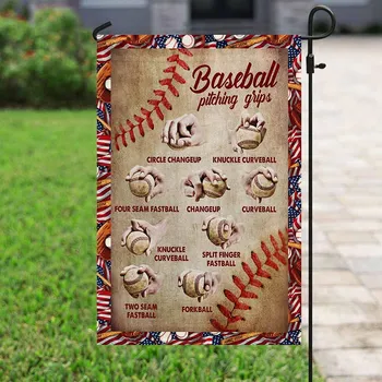 Baseball Pitching Grips Flag House Banner Home Decoration Garden Yard Adornment Premium Quality Durable Material Advertising
Baseball Pitching Grips Flag House Banner Home Decoration Garden Yard Adornment Premium Quality Durable Material Advertising
