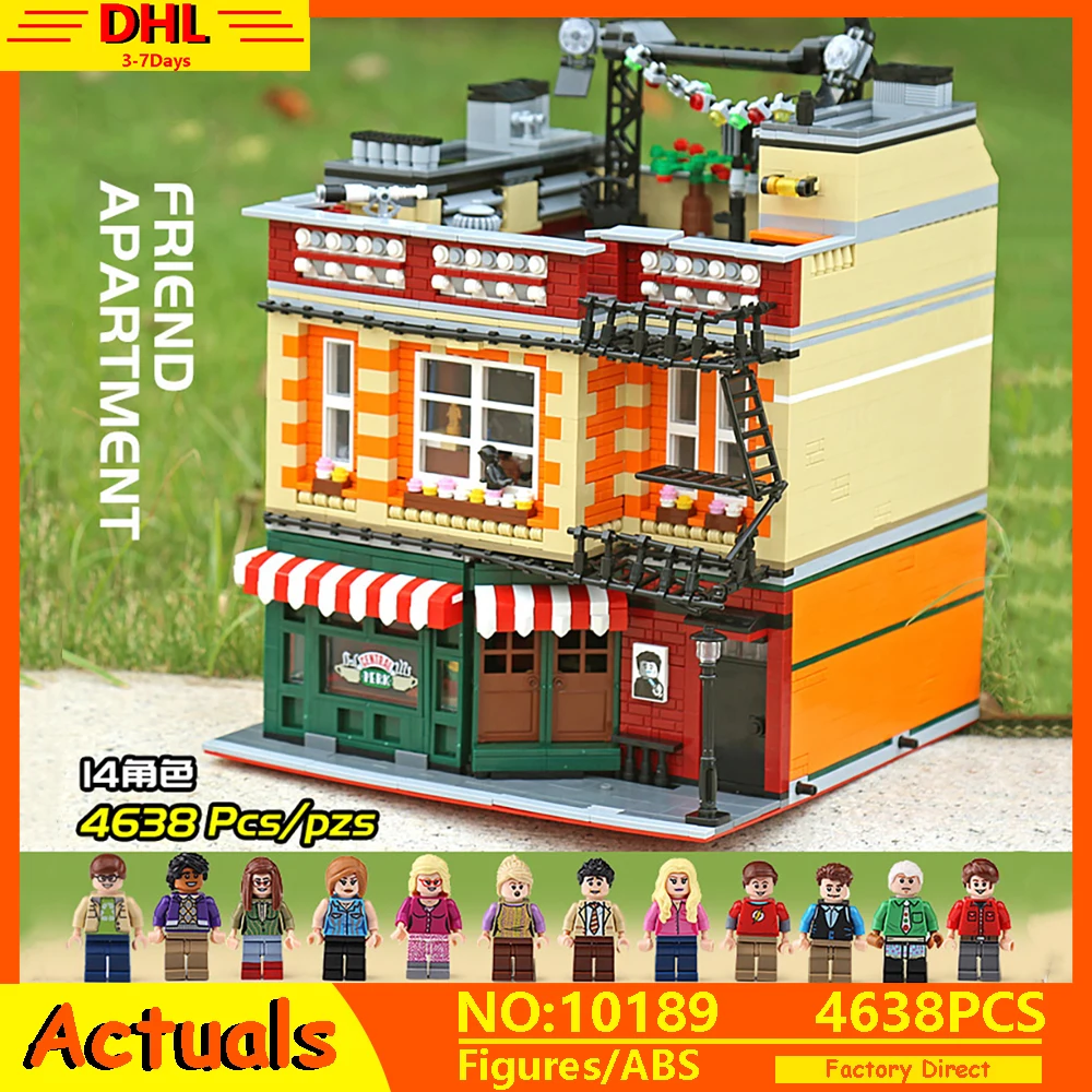 MOC City Street View Series Central Perk Big Bang Theory Modular Model Building Blocks Bricks Compatible With 10189 Toys Gifts
MOC City Street View Series Central Perk Big Bang Theory Modular Model Building Blocks Bricks Compatible With 10189 Toys Gifts