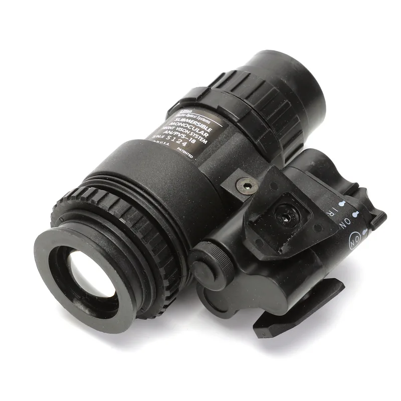 PVS-18 Monocular Night Vision Non-Functional Version Helmet Parts CS Field Operations Outdoor Tactical Equipment Army Fans Model
PVS-18 Monocular Night Vision Non-Functional Version Helmet Parts CS Field Operations Outdoor Tactical Equipment Army Fans Model