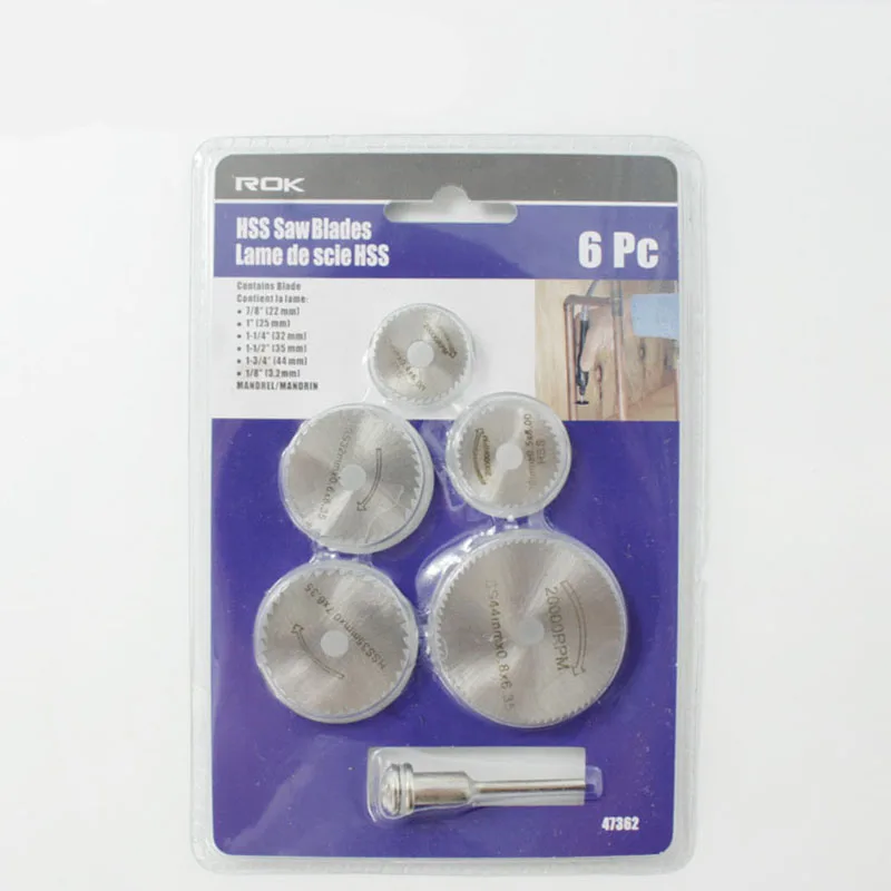 High Speed Steel Cutting Piece Set Small Saw Blade 7 Piece Set Electric Grinder Saw Blade Wood Saw Cutting Saw Blade
High Speed Steel Cutting Piece Set Small Saw Blade 7 Piece Set Electric Grinder Saw Blade Wood Saw Cutting Saw Blade