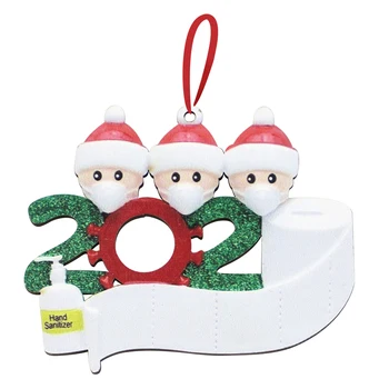 2020 Quarantine Christmas Party Decoration Gift Santa Claus With Mask Personalized Xmas Tree Ornament All Series christmas ball
2020 Quarantine Christmas Party Decoration Gift Santa Claus With Mask Personalized Xmas Tree Ornament All Series christmas ball