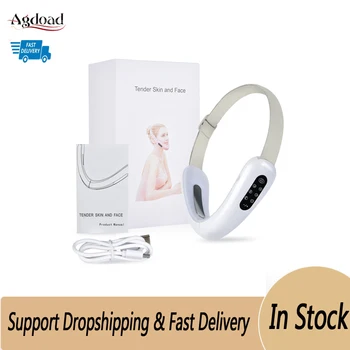 Chin V-Line Up Lift Belt Machine Red Blue LED Photon Therapy Facial Lifting Device Face Slimming Galvanic Massager V-Face Care
Chin V-Line Up Lift Belt Machine Red Blue LED Photon Therapy Facial Lifting Device Face Slimming Galvanic Massager V-Face Care