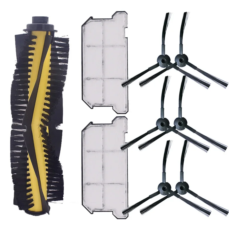 1 x Main Brush + 6 x Side Brush + 2 x Hepa Filter Dustproof for Ilife V7 V7S V7S Pro Robot Vacuum Cleaner Spare Parts Replacem
1 x Main Brush + 6 x Side Brush + 2 x Hepa Filter Dustproof for Ilife V7 V7S V7S Pro Robot Vacuum Cleaner Spare Parts Replacem