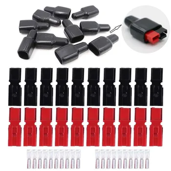 10Pairs / lot 30 45 A PP30 PP45 Power Connector Plug Red Black PP30 with 10PCS FR PVC Cover Flame Retardant Sleeve 30A 45A
10Pairs / lot 30 45 A PP30 PP45 Power Connector Plug Red Black PP30 with 10PCS FR PVC Cover Flame Retardant Sleeve 30A 45A