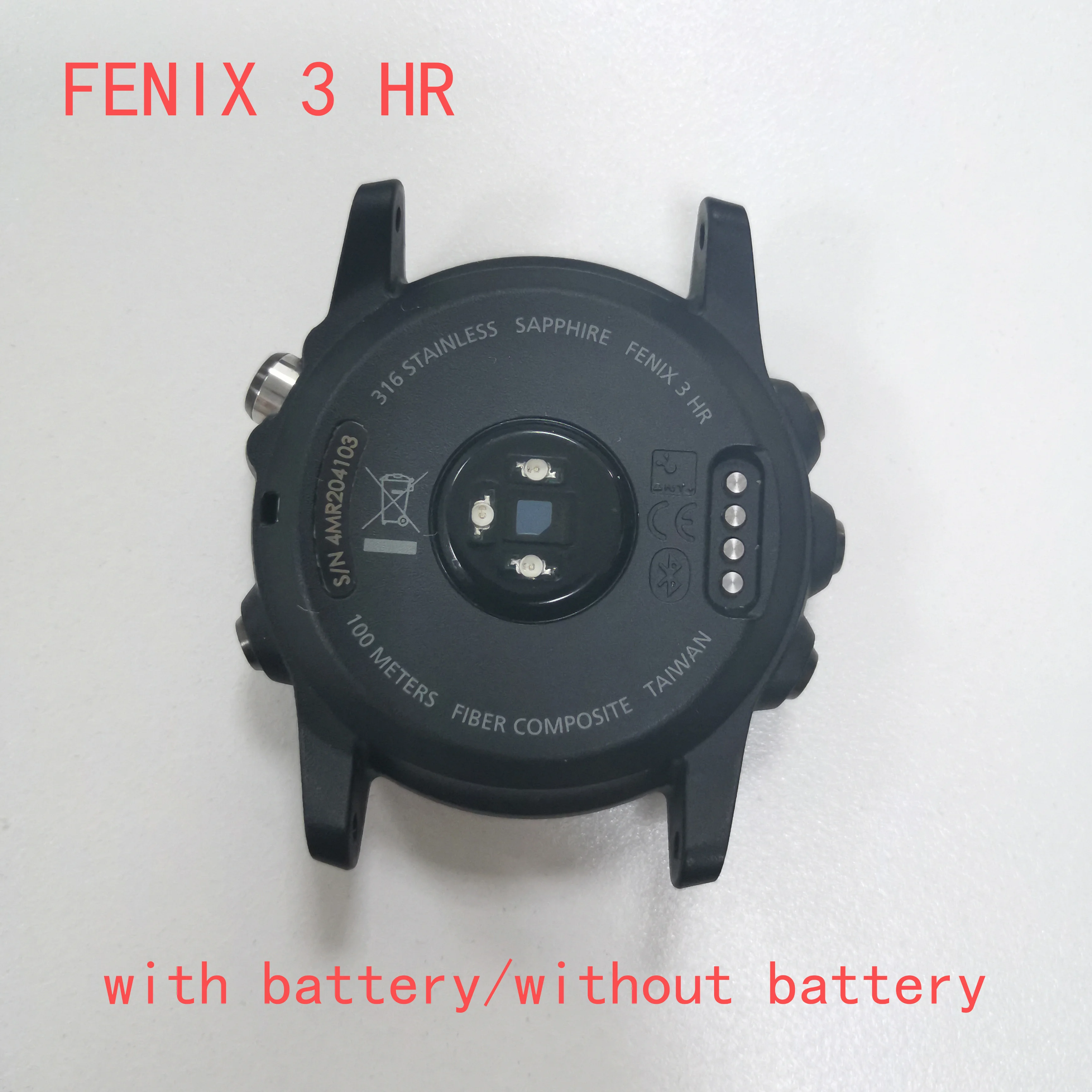 

Пластиковая Задняя крышка для Garmin Fenix 3 HR с кнопкой, литий-ионный аккумулятор 361-00034-02, многофункциональная Нижняя рамка, высокое качество