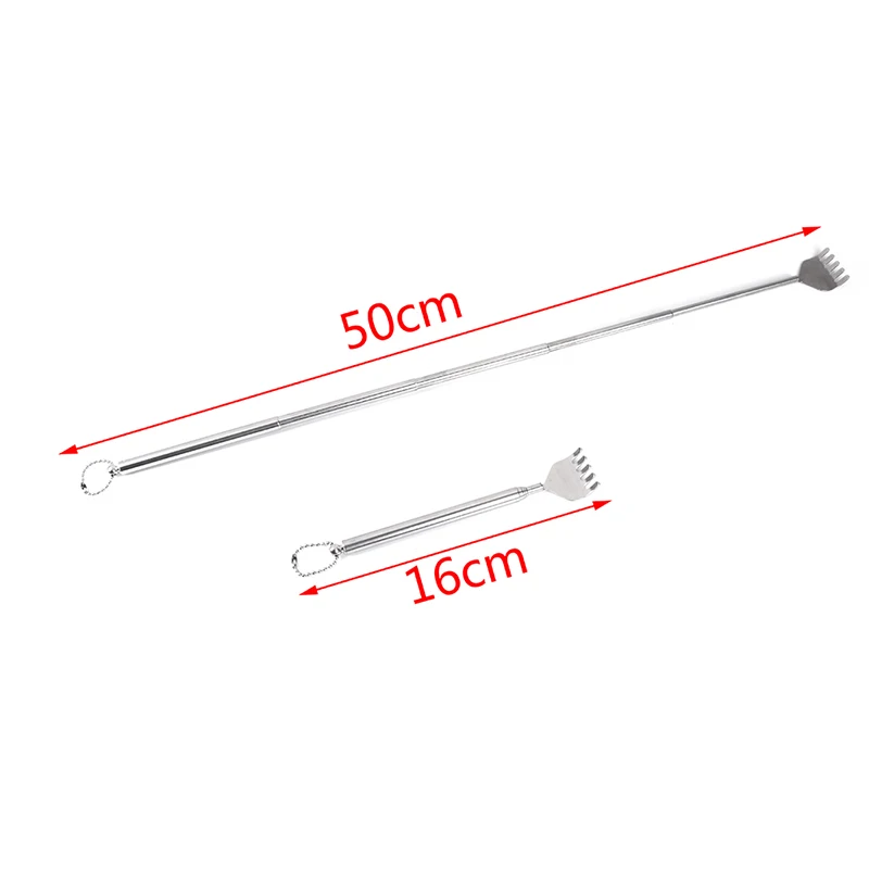 Extendable Handy Pocket Pen Clip Back Scratcher Stainless Steel Telescopic Back Scratcher Itch Scratch Massage Tool
Extendable Handy Pocket Pen Clip Back Scratcher Stainless Steel Telescopic Back Scratcher Itch Scratch Massage Tool