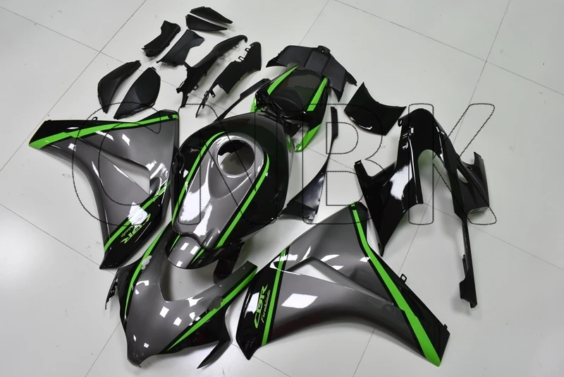 CBR1000RR 2010 комплекты кузовов для Honda Cbr1000 RR 09 10 черные серые строительные детали