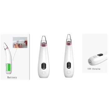 Pore Vacuum Suction Cleaner Facial Skin Care Machine Black Head Remover Face Acne Pimple Remover Tool
Pore Vacuum Suction Cleaner Facial Skin Care Machine Black Head Remover Face Acne Pimple Remover Tool