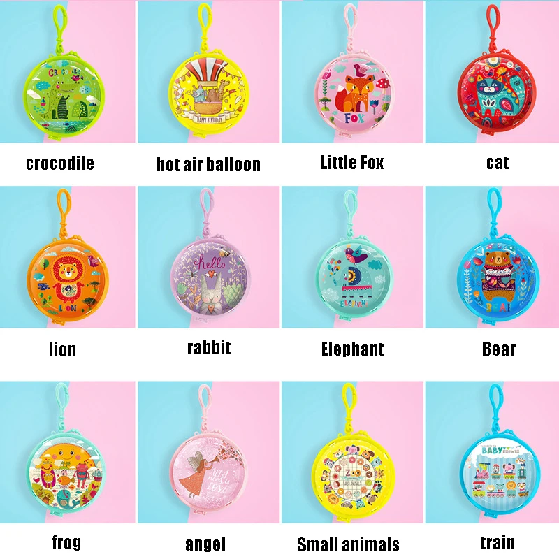 Tinplate Round Cute Cartoon Clip Zero Purse Round Earphone Cable Storage Bag Hook Clip Storage Bag
Tinplate Round Cute Cartoon Clip Zero Purse Round Earphone Cable Storage Bag Hook Clip Storage Bag