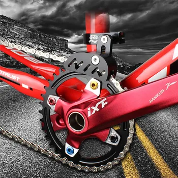 Bike Seat Tube Clamp Chain Guide Single-disc Chain Guide Positive Negative Teeth Stabilizer Chain Front Dial Style Chain Press
Bike Seat Tube Clamp Chain Guide Single-disc Chain Guide Positive Negative Teeth Stabilizer Chain Front Dial Style Chain Press