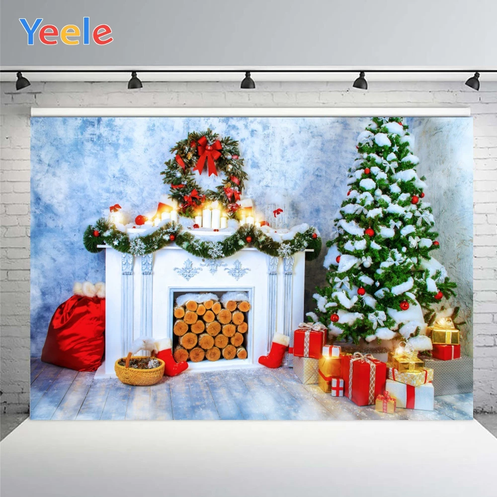 Yeele Christmas Photo Background Photophone Snow Tree Fireplace Photography Backdrops Studio Shoots for Decor Customized Size
Yeele Christmas Photo Background Photophone Snow Tree Fireplace Photography Backdrops Studio Shoots for Decor Customized Size