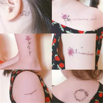 Beautiful Water Transfer Tattoos Womens Body Art Makeup Cool 3D Waterproof Temporary Tattoo Stickers
Beautiful Water Transfer Tattoos Womens Body Art Makeup Cool 3D Waterproof Temporary Tattoo Stickers