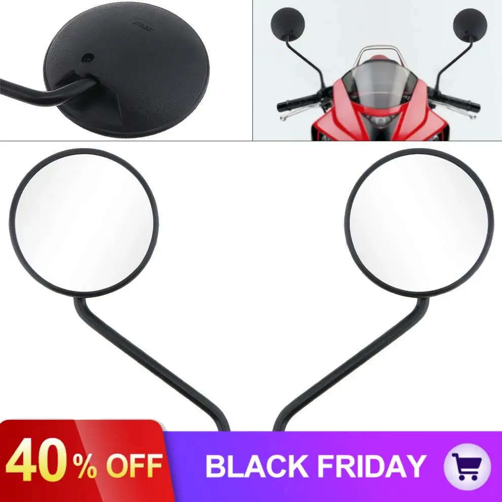 2pcs 10mm Modified Plated Universal Motorcycle Rearview Mirror Round Iron Motorbike Rear view Mirror
2pcs 10mm Modified Plated Universal Motorcycle Rearview Mirror Round Iron Motorbike Rear view Mirror