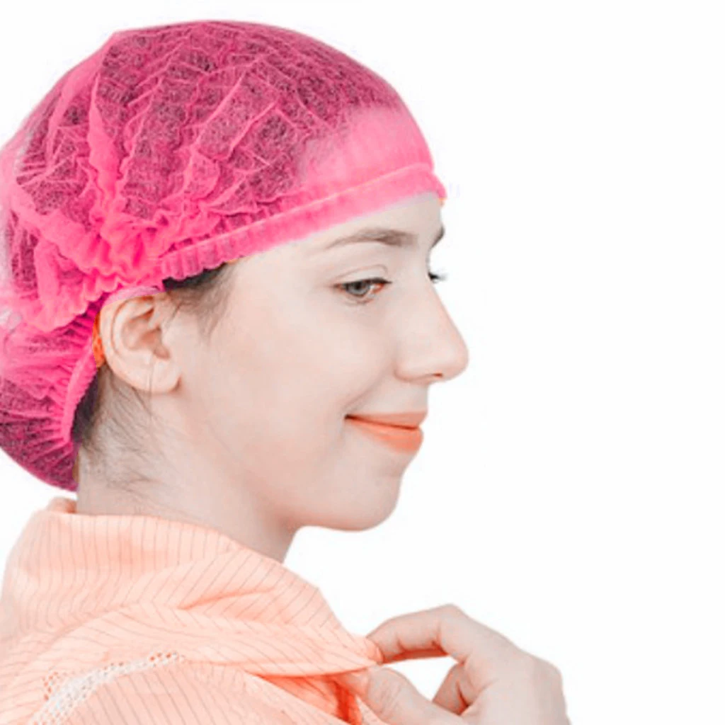 100x Disposable Mob Cap Hair Net Hats Head Cover Hair Salon Kitchen Restaurant Disposable Non-woven Head Cover Hat Elastic 100x Disposable Mob Cap Hair Net Hats Head Cover Hair Salon Kitchen Restaurant Disposable Non-woven Head Cover Hat Elastic