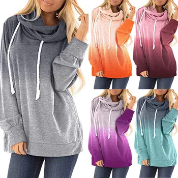 2019 Autumn Winter Women's Sweatshirt Hoodies Casual Hooded Tie Dyes Print Sweatshirt Loose Drawstring Long Pullover Hoodies
2019 Autumn Winter Women's Sweatshirt Hoodies Casual Hooded Tie Dyes Print Sweatshirt Loose Drawstring Long Pullover Hoodies