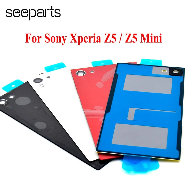 

For Sony Xperia Z5 Z5 Compact Back Battery Cover Rear Door Housing Case Repair For Sony Z5 Mini Battery Cover Rear Door Housing